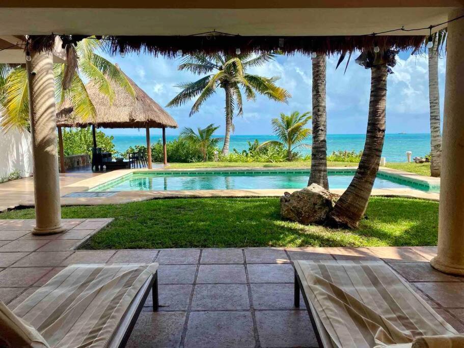El Meco Beachfront & Private Pool Villa By Casa Paraiso Канкун Экстерьер фото